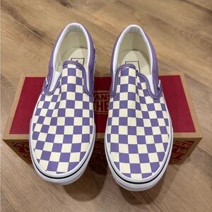 Vans Checkerboard Slip-On Sneakers
